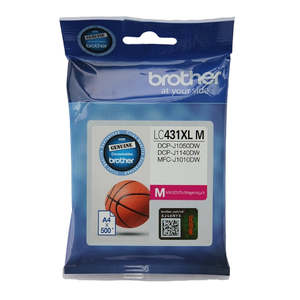 Brother Genuine Ink: Brother LC431XL Mag HY Ink