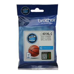 Brother Genuine Ink: Brother LC431XL Cyan HY Ink