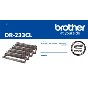Drums And Belt Units: Brother DR233CLBK Drum Black