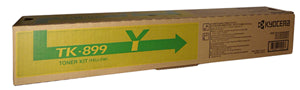 Kyocera Genuine Toner: Kyocera TK899Y Yellow Toner