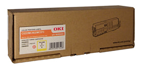 Oki Genuine Toner: OKI 46490609 Yellow Toner