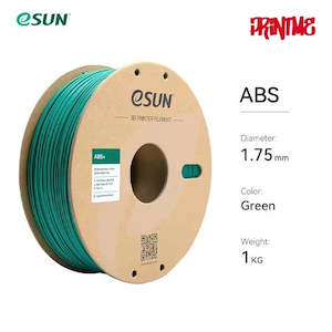 Frontpage: eSUN ABS Green 1.75mm 1kg/2.2lbs