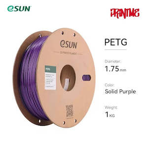 3d Printer Filament: eSUN PETG Solid Purple 1.75mm 1kg/2.2lbs
