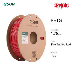 3d Printer Filament: eSUN PETG Fire Engine Red 1.75mm 1kg/2.2lbs