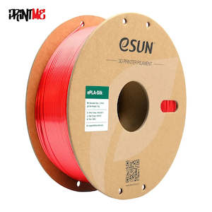 Silk Filament: eSUN eSilk Red 1.75mm 1kg/2.2lbs