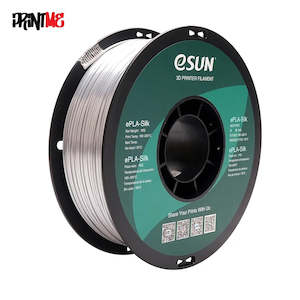 Silk Filament: eSUN eSilk Silver 1.75mm 1kg/2.2lbs