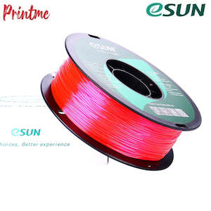 Tpu Filament: eSUN TPU-95A Transparent Pink 1.75mm 1kg/2.2lbs