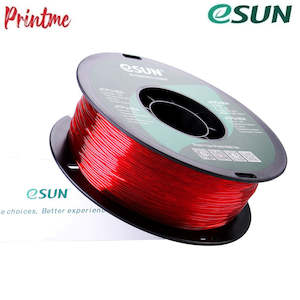 Tpu Filament: eSUN TPU-95A Transparent Red 1.75mm 1kg/2.2lbs