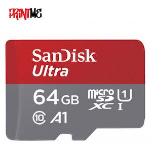 3d Printer Parts: Sandisk Ultra 64GB A1 Micro SD HC