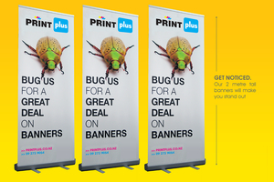 Products: pull up banners - PrintPlus