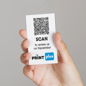 Google Review QR Code Cards - PrintPlus