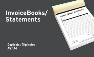 Products: Invoice/ Statement Books - PrintPlus