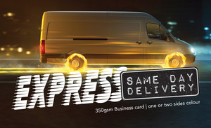 Products: Express Same Day Business cards - PrintPlus