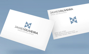 Products: Lenza Green 100% Recycled Business cards - PrintPlus
