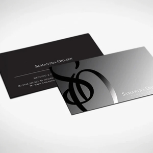 Products: Spot UV Business cards - PrintPlus
