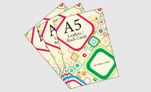 Products: A5 Leaflets & Rack cards - PrintPlus
