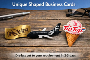 Products: Unique Shaped Business cards - PrintPlus