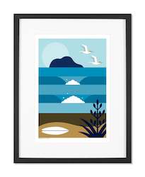 Framed Prints: Good Day at the Bay - By Greg Straight