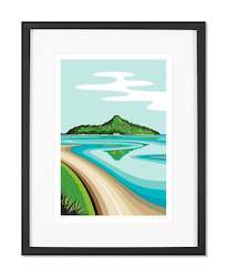 Framed Prints: Tairua - Art Print by Glenn Jones