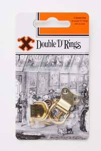 Hardware: Double 'D' Rings