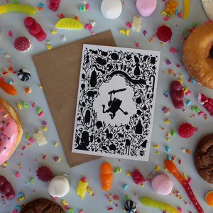 Products: A6 Adventure Time Greeting Card - Prints & Princesses