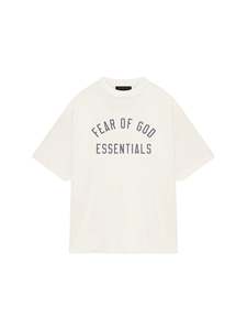 Fear Of God Essentials: Fear of God Essentials Jersey Crewneck Tee Shell (Size Down)