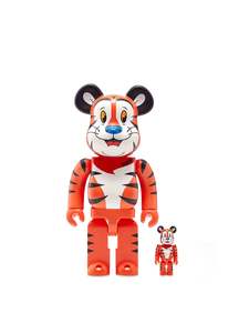 Medicom Toys: Medicom Toy Be@arbrick Kelloggs Tony The Tiger 100% & 400%