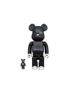 Medicom Toys: Medicom Toy Be@rbrick Nike - Nike SB Black 2020 100% & 400% Set
