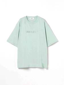 Ambush: Ambush Logo Embroidery Tee Mint