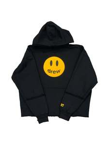 Drew House: Drew House Deconstructed Mascot Hoodie Black [FW21]