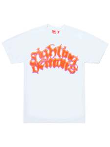 Vlone: Juice Wrld x Vlone Neon Tee White