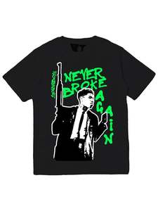 Vlone: NBA YoungBoy x Vlone My Window Tee Black [FW20]