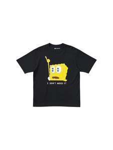 Cactus Plant Flea Market: Uniqlo x CPFM Spongebob Squarepants UT Graphic T-Shirt Black