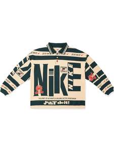 Nike x Cactus Plant Flea Market L/S POLO NATURAL SS21
