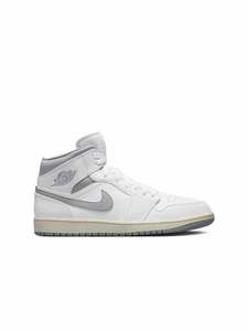 Jordan 1 Mid: Nike Air Jordan 1 Mid Neutral Grey (GS)