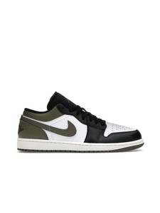 Jordan 1 Low: Nike Air Jordan 1 Low Black Toe Medium Olive