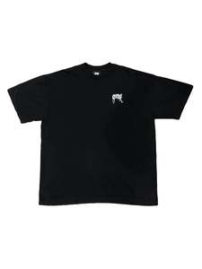 Revenge: Revenge Basic Embroidered Tee Black