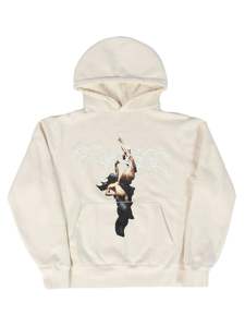 Revenge Angel Lightning Hoodie Cream