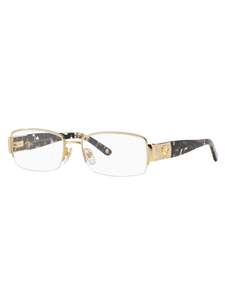 Eyewear: Versace 1175B Gold Eyeglasses