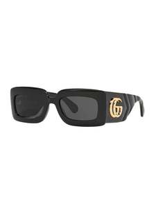 Eyewear: Gucci GG0811S Icon Sunglasses Black/Black