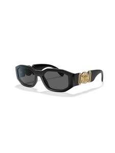 Versace: Versace Grey-Black & Black VE4361 Sunglasses