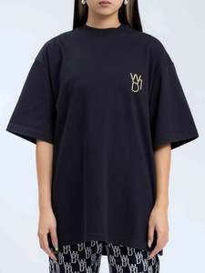 We11done: We11done Black Pearl Logo Tee