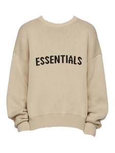 Fear of God Essentials X SSENSE Exclusive Pullover Sweater Linen [FW21]