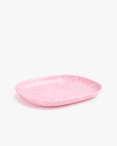 New Collection: Korean Bunsik Retro Melamine Dish Plate Pink