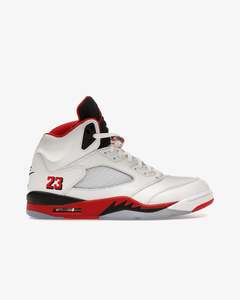 New Collection: Nike Air Jordan 5 Retro Fire Red Black Tongue (2025)