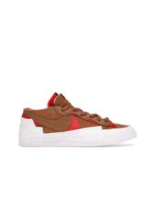 Sacai: Nike Blazer Low sacai British Tan