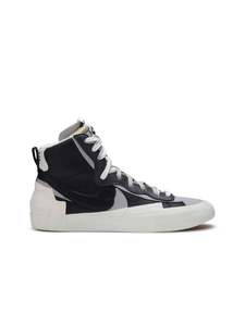 Sacai: Nike Blazer Mid Sacai Black/Grey