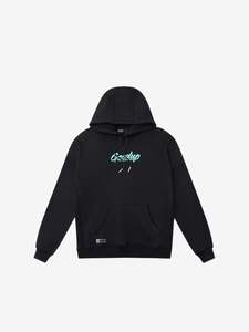 Geedup Script Hoodie Navy/Teal