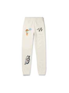 Sweatshirts: Off-White Dondi Graffiti Slim Sweatpants White L