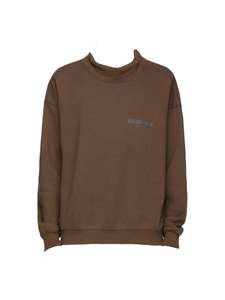 Sweatshirts: Fear Of God Essentials x SSENSE Mockneck Sweatshirt Rain Drum